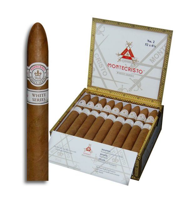 Montecristo White No. 2 6"1/8 x 52 Cigars
