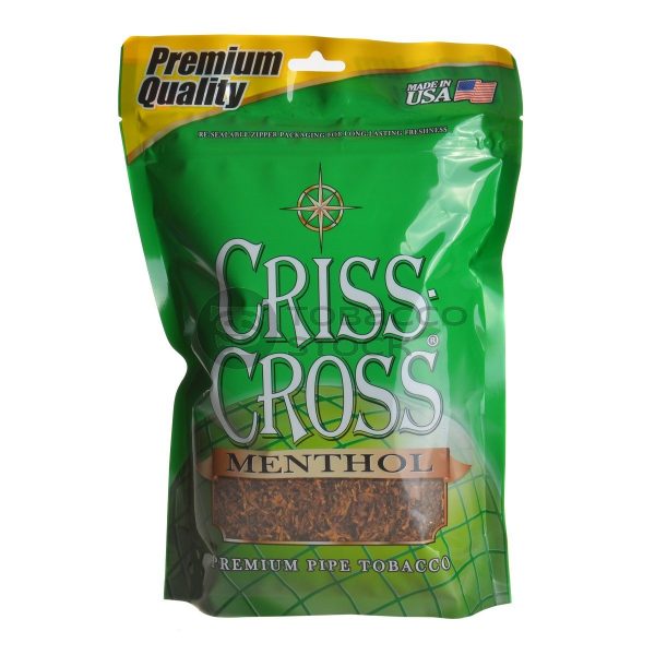 Criss Cross Menthol Pipe Tobacco Pack